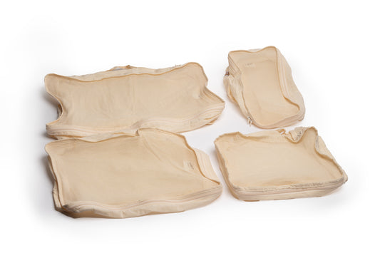 Clara Organic Cotton Packing Cubes (4-pack)
